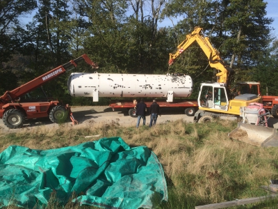 Chauffage solaire a stockage inter saisonier